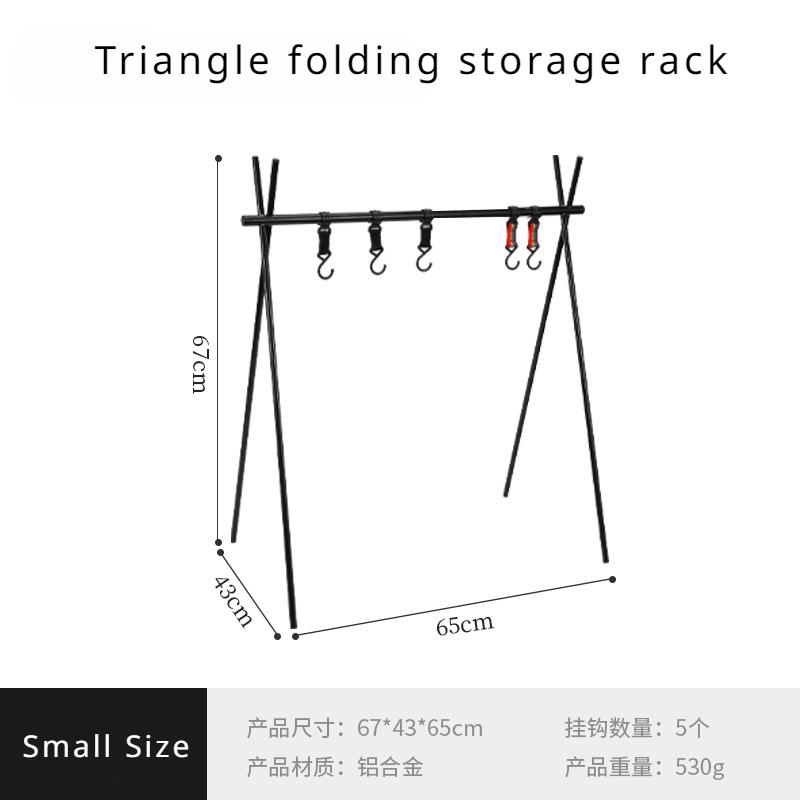 

Переносная стойка для хранения вещей для кемпинга на открытом воздухе, 4-футовая сушилка, складная подвесная стойка из алюминиевого сплава, самоходная дорожная стойка для хранения вещей