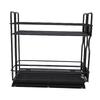 Pull Out Seasoning Rack   for Cabinet Slide Out Seasoning Kitchen   with Label Stickers