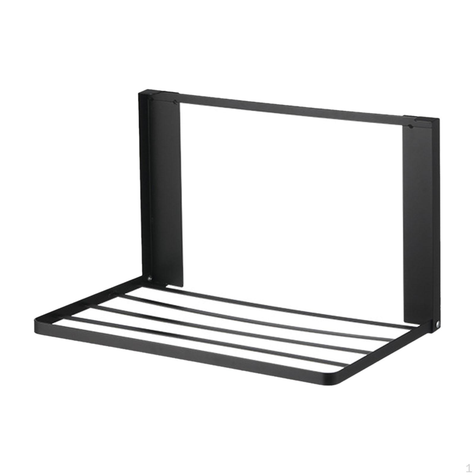 

Инновационная магнитная полка-органайзер для прачечной чёрный