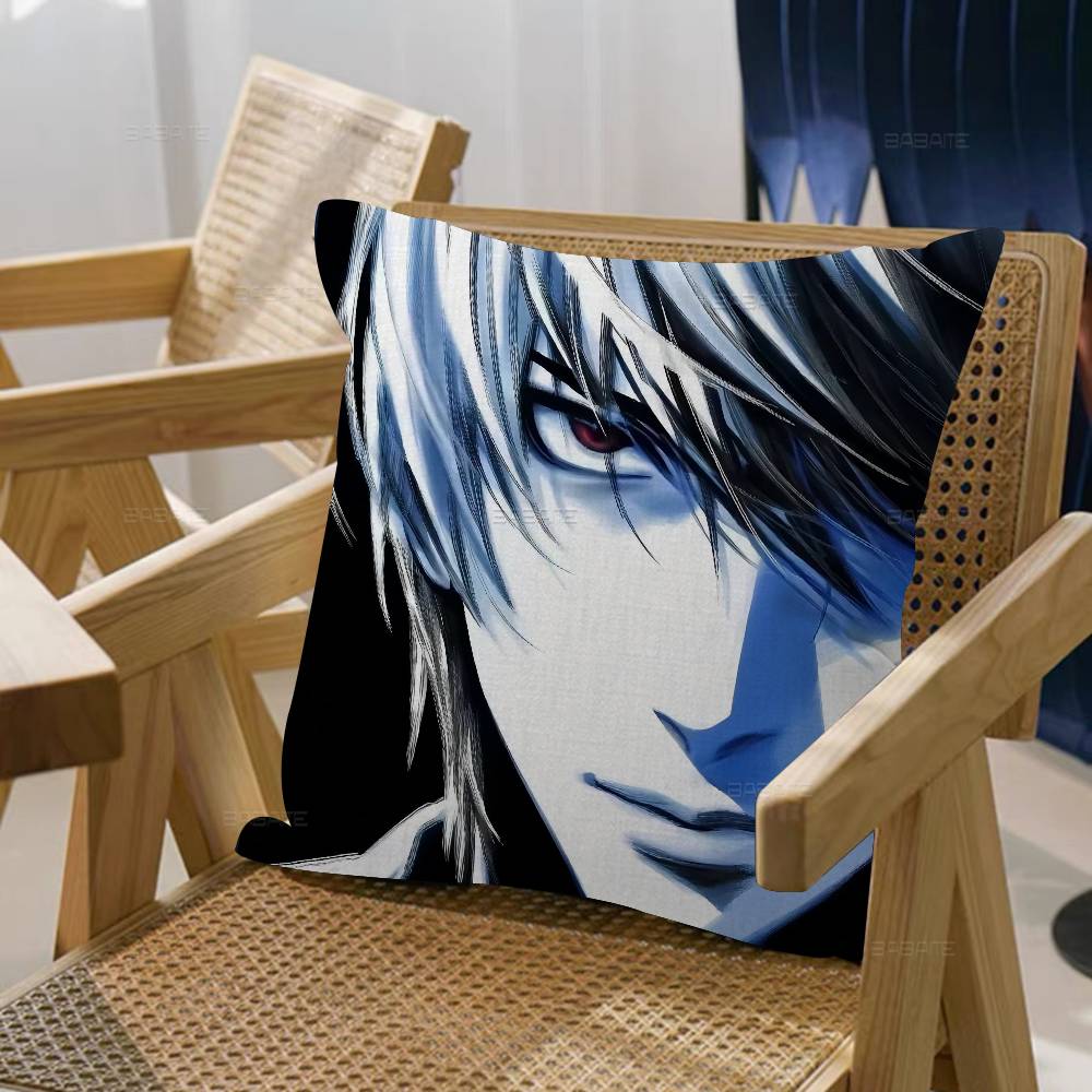 Anime D-Death Note Pillow Cover Sofa Cushion Cover Home Room Decoration Children Gift