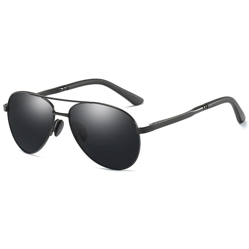 

Classic Pilot Polarized Sunglasses Men Vintage Big Driving Sun Glasses Women Black Shades Goggle UV400