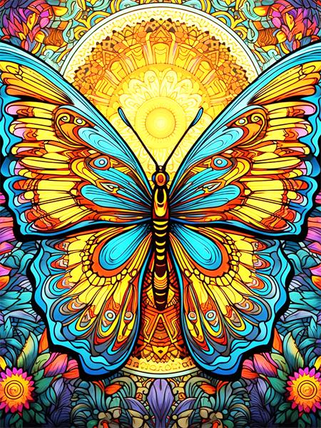 Diy Diamond Painting Mosaic Butterfly Sunflower Full Square/Round Embroidery Cross Stitch Set Animal Floral Home Decor