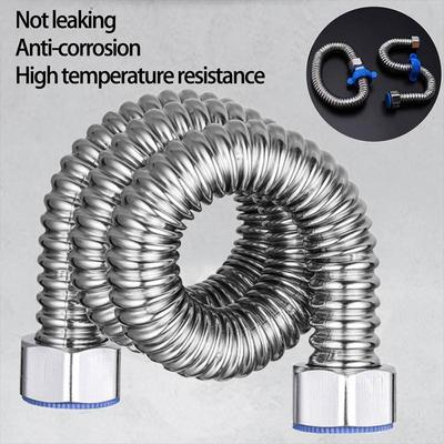 Roestvrij Staal Golfslang Huishoudelijke Waterverwarmer Metalen Slang Inlaatpijp Heet En Koud Huishoudelijk