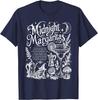 Vintage Mitternachts-Margaritas Retro Damen Praktische Magie Unisex T-Shirt