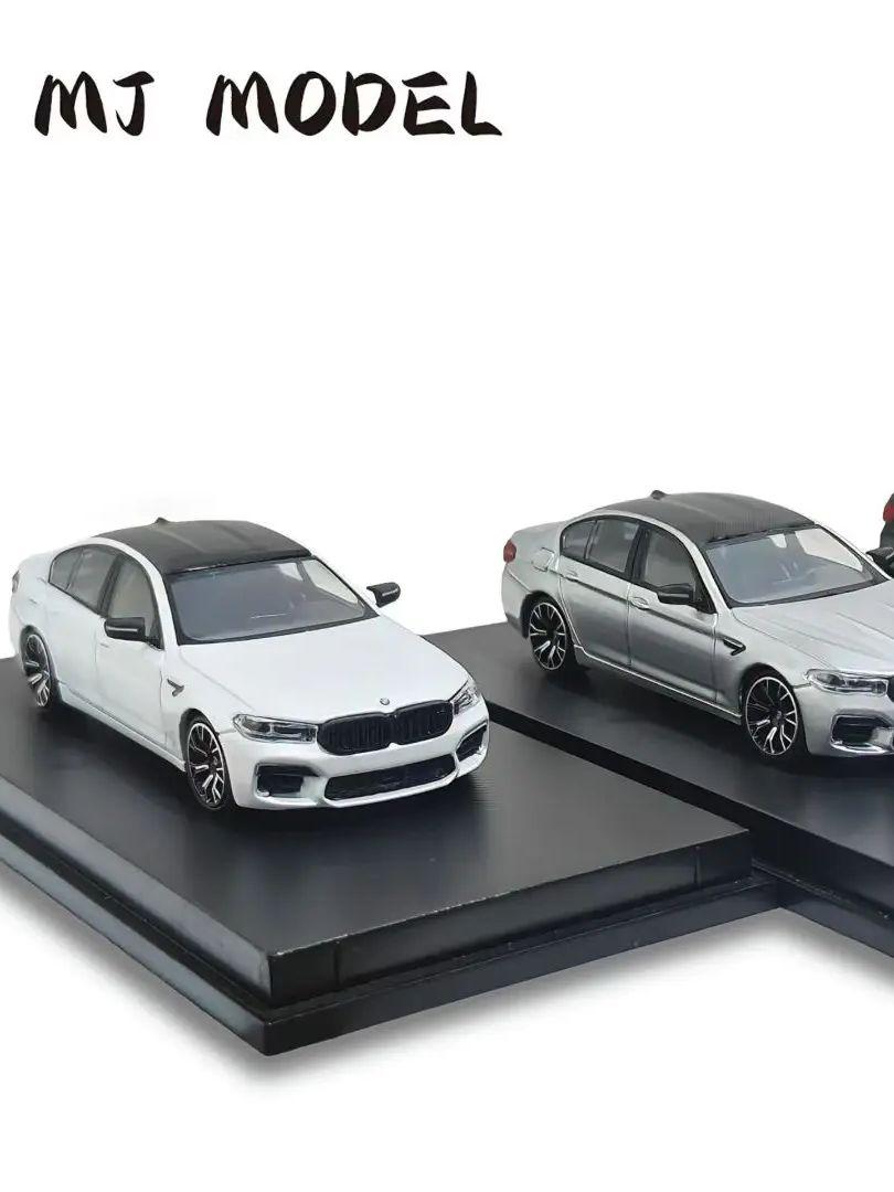 MJ 1:64 M5 F90 alloy model collectible ornament белый