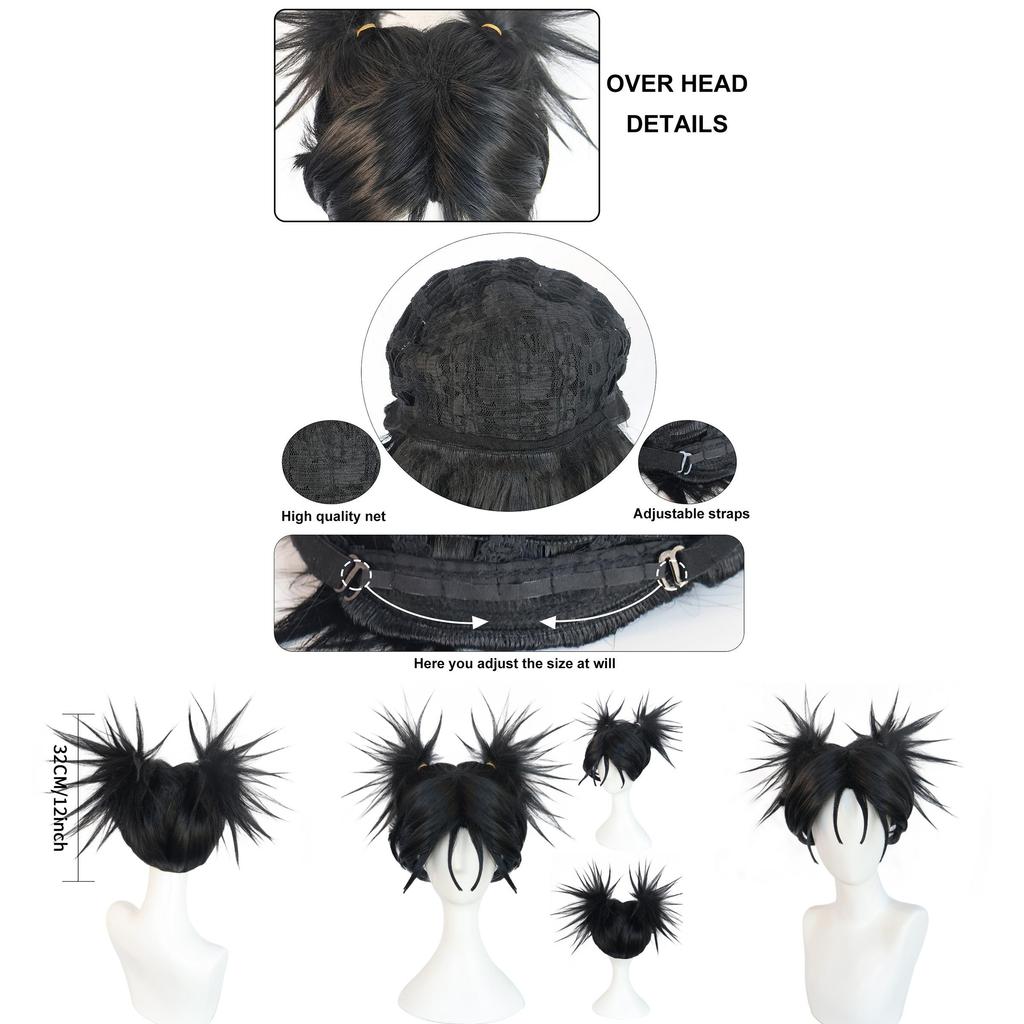 Jujutsu Kaisen Choso Cosplay Wig With Hightemperature Silk For Role Play And Costumes