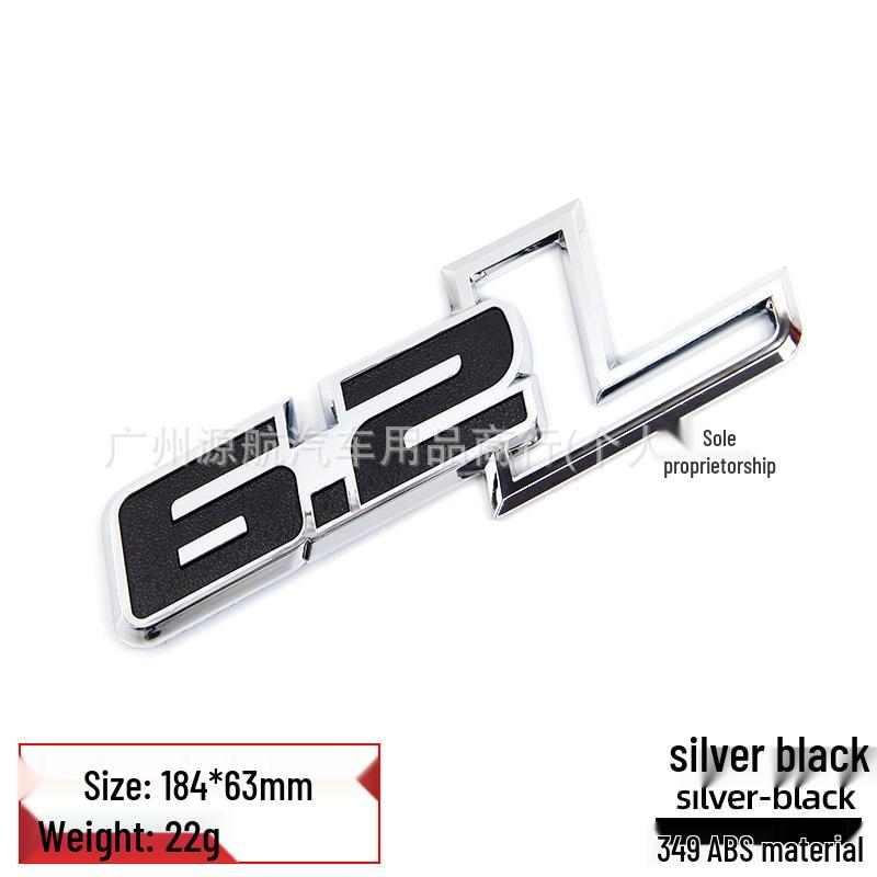 Ford Raptor F150 6.2L Rear Tail Decorative Car Badge Sticker