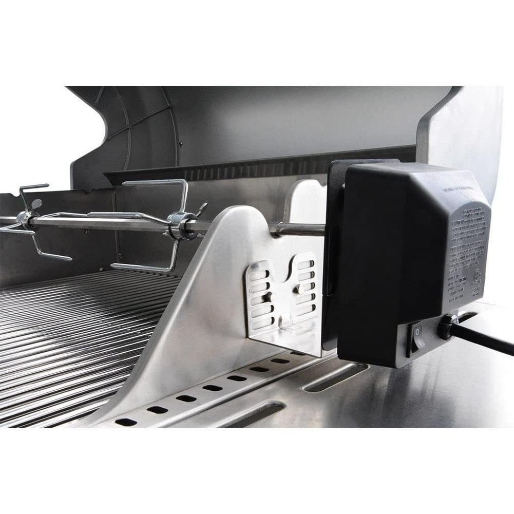 

For Electric Grill Motor Bracket Stainless Steel Construction for Outdoor BBQ Use 6.5 8.1 5.6cm Supporting Sheet China Mainland