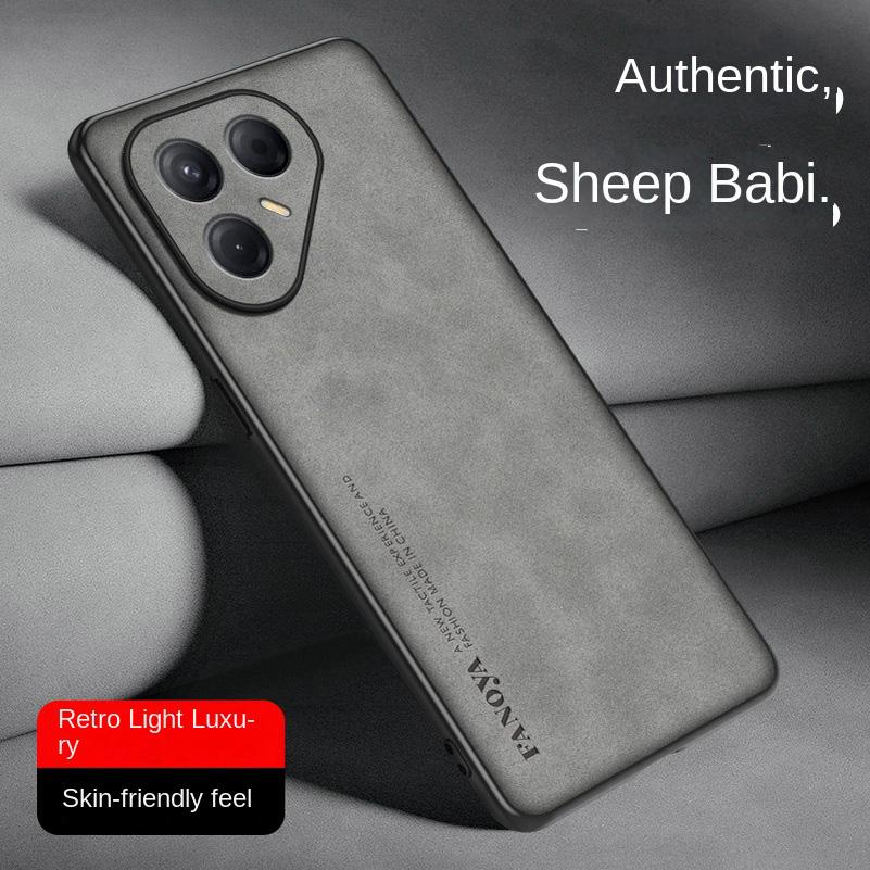 Plain Leather Comfortable Suede Case For Tecno Pova7 Pro Pova 6 Pro Pova6 Neo POP 10 9 Tecno Camon 40 Premier 40 Protect Cover