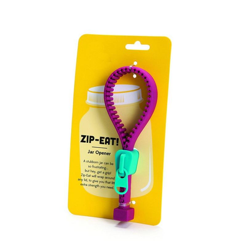 Zip-Style Multi-Functional Anti-Slip Can Opener & Bottle Opener