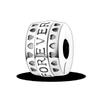 Silver Clasp 925 Silver CZ Pave Clip Charms Daisy Beads Stopper Safety Chain Fit Original Bangle Bracelet Jewelry Clip