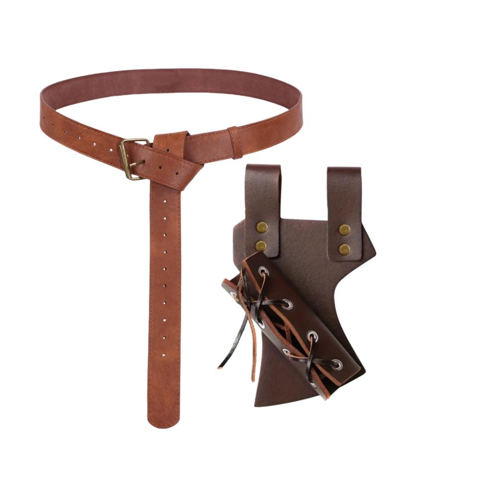 Holster Medieval Shoulder Strap Sword Holder Sheath Scabbard For Adult Men Larp Knight Weapon Cosplay Gear Rapier Ring Belt