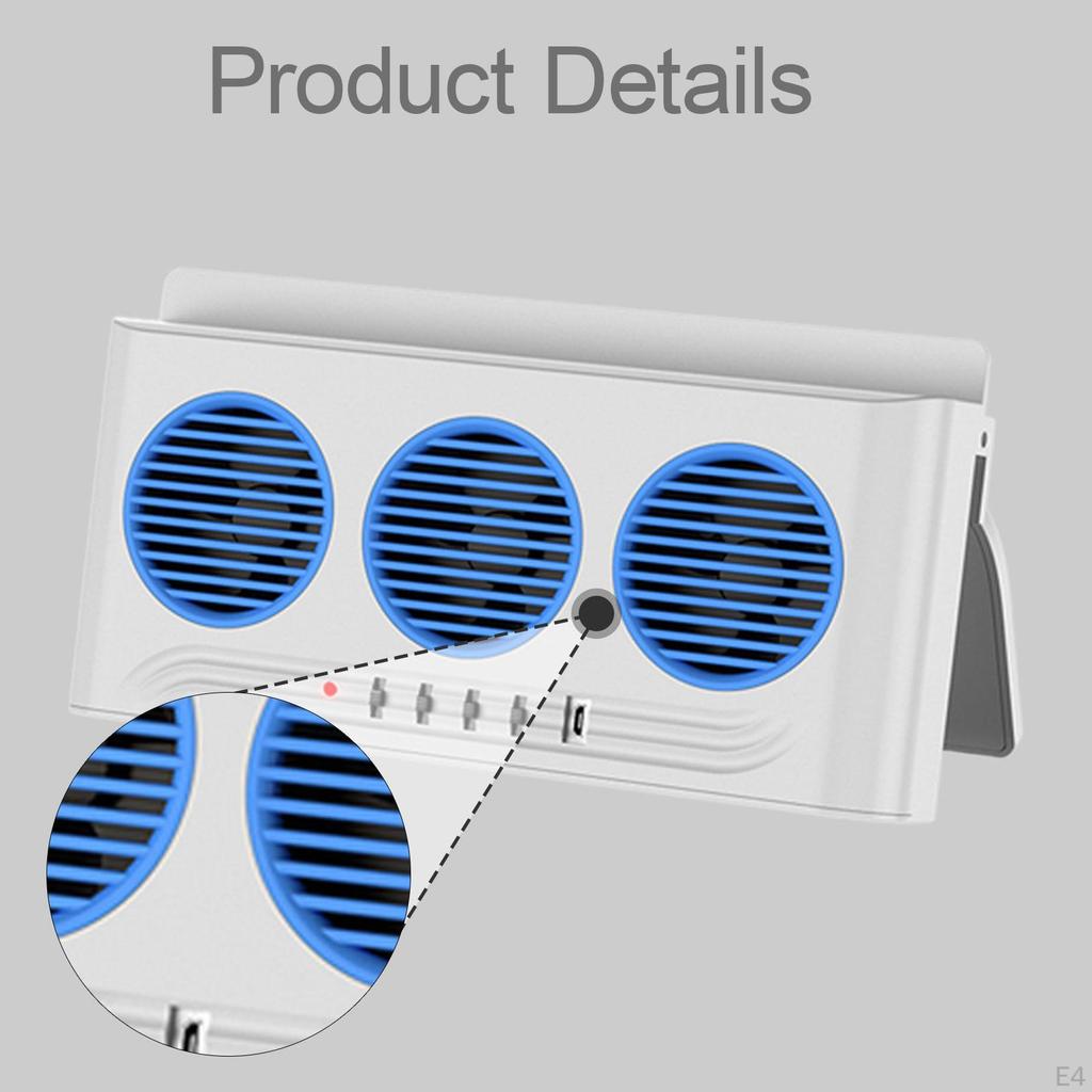 Car Fan Window Vent Cooling Efficient Ventilation Multifunctional Exhaust Solar Powered for