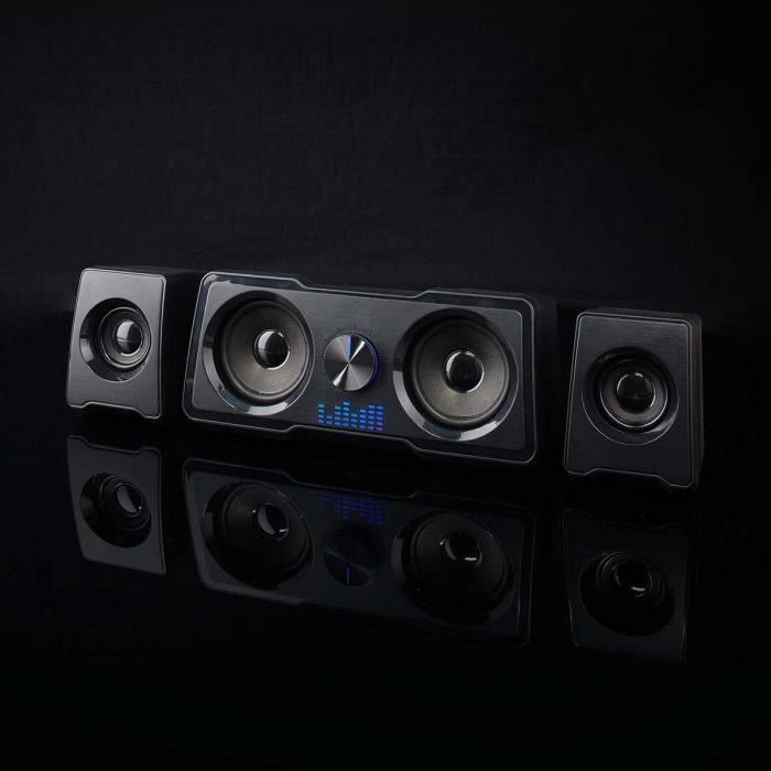 Haut-parleur de Jeux - Nedis - GSPR21022BK - 2.2 - Filaire - Noir