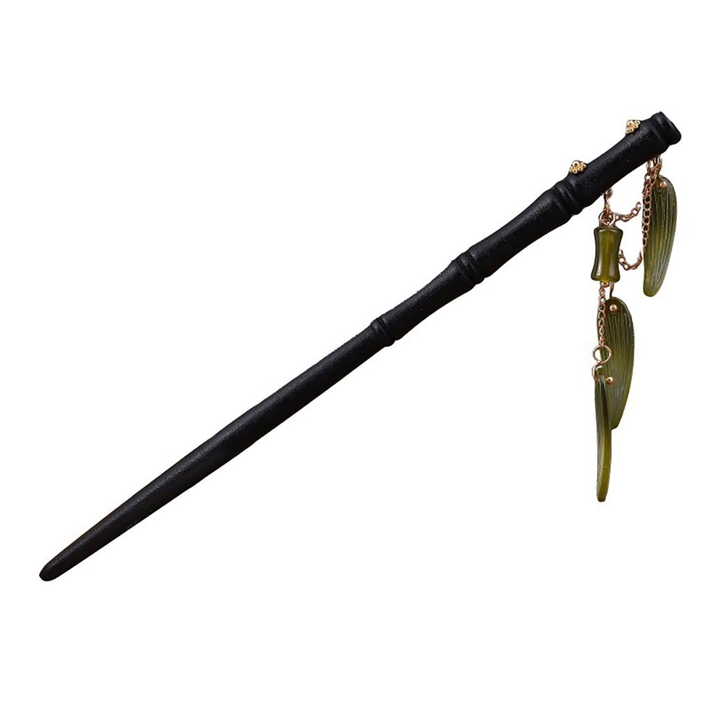 Chinese Style Hair Stick Hairpin Handmade Wood Headpiece Updo Hair Styling Tool for Women Girls Party Head Decor