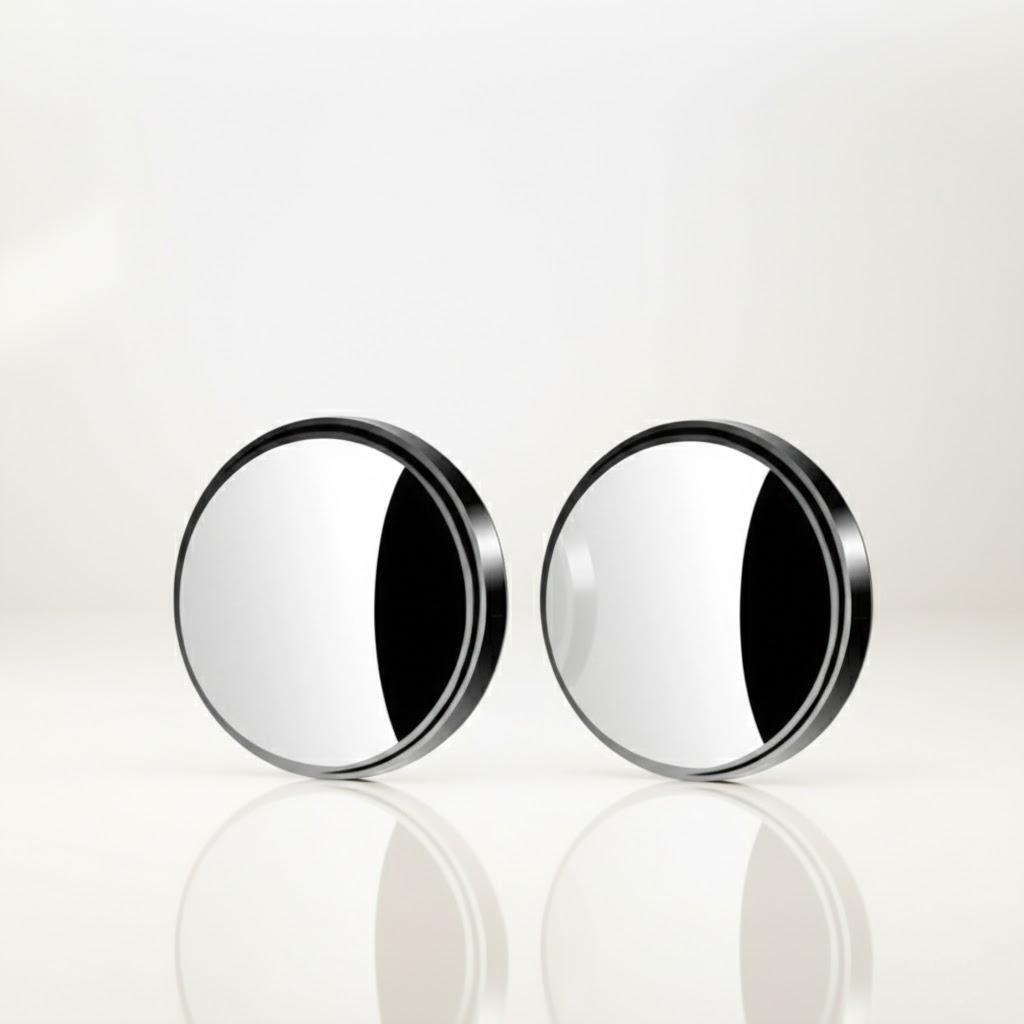 

360 Degree Wide Angle Convex Blind Spot Mirror Small Round Rear View Mirror Vehicle Safety Side Parking Assist