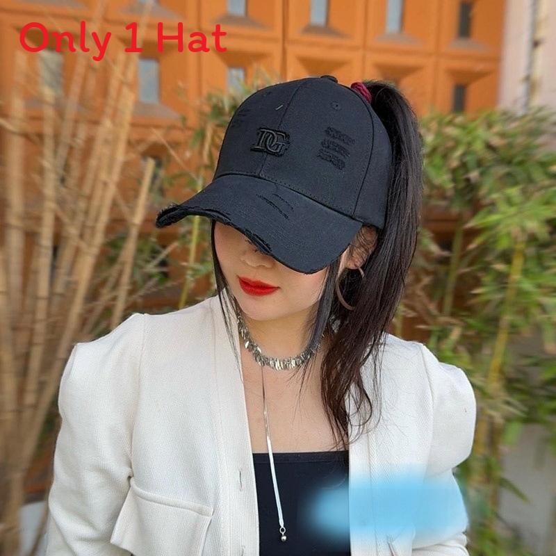 Embroidered Letter G Unstructured Baseball Cap With Sun Protection For Casual Summer Wear