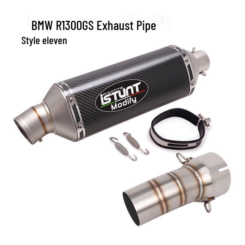 R1300GS ADV Exhaust Modification: Titanium Alloy Header, Mid-section, Tail Section