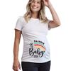 Baby Loading 2026 Print Maternity Shirts Women Pregnancy Announcement T-Shirt Female Pregnancy Clothes Newest Mom Summer Tops Tee