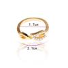 Party Leadership Commitment Gift Shining Bright Elements Rings For Women Lovers Open Ring