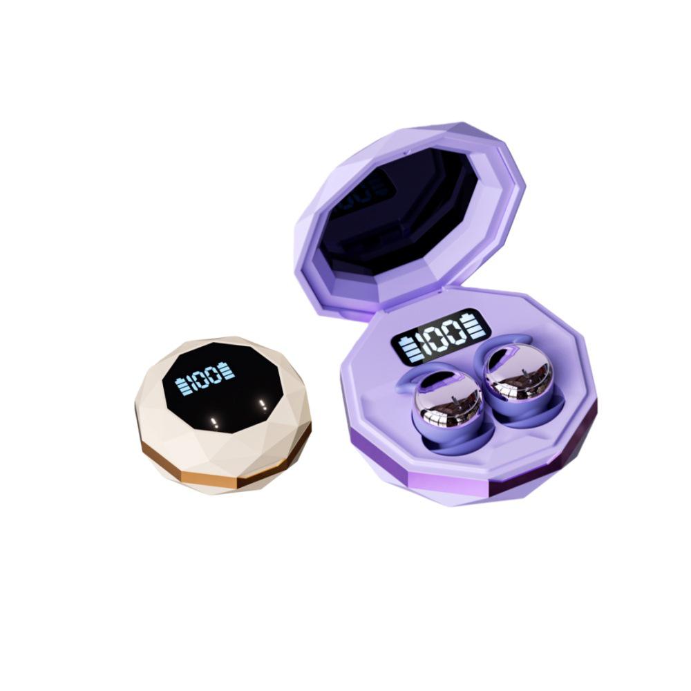 2025 Wireless Noise-Cancelling Sleep Earphones - Soft Silicone, No Ear Pressure, Side Sleeper Friendly.