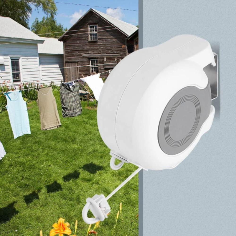Adjustable Retractable Clothes Line Stable Clothes Drying Line Washing Landry Tool  Outdoor Use