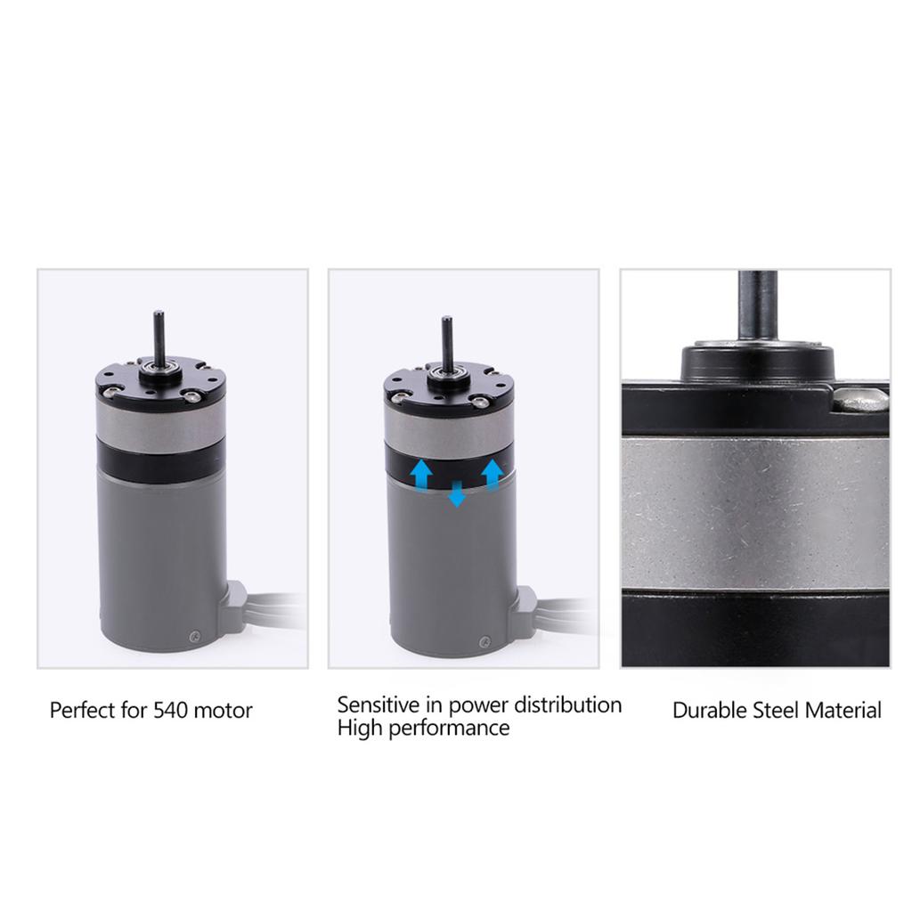 1 3 Planetary Gear Reduction Unit for 540 Motor RC Car Metal Gear Box