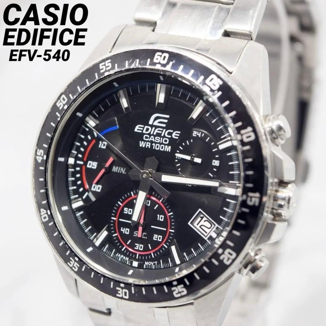 Used Good item CASIO EDIFICE Chronograph Men s New Battery