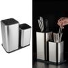 Thickened Utensil Bucket Rustless Steel Storage Tube Storage Holder  Spoon Storage