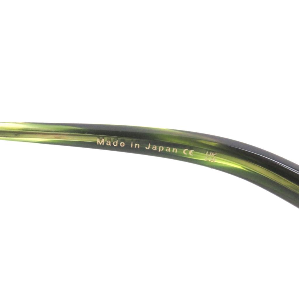 Makellose DITA Brille AEGEUS-TWO Quadratisch Klar Khaki Gebraucht