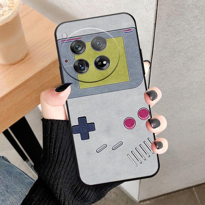 Etui Osłona Na OnePlus 12 Na OnePlus12 Fundas Nowe Czarne Miękki Silikon TPU Ochronne Etui Na Telefon Dla One Plus 12 Zderzak Coque