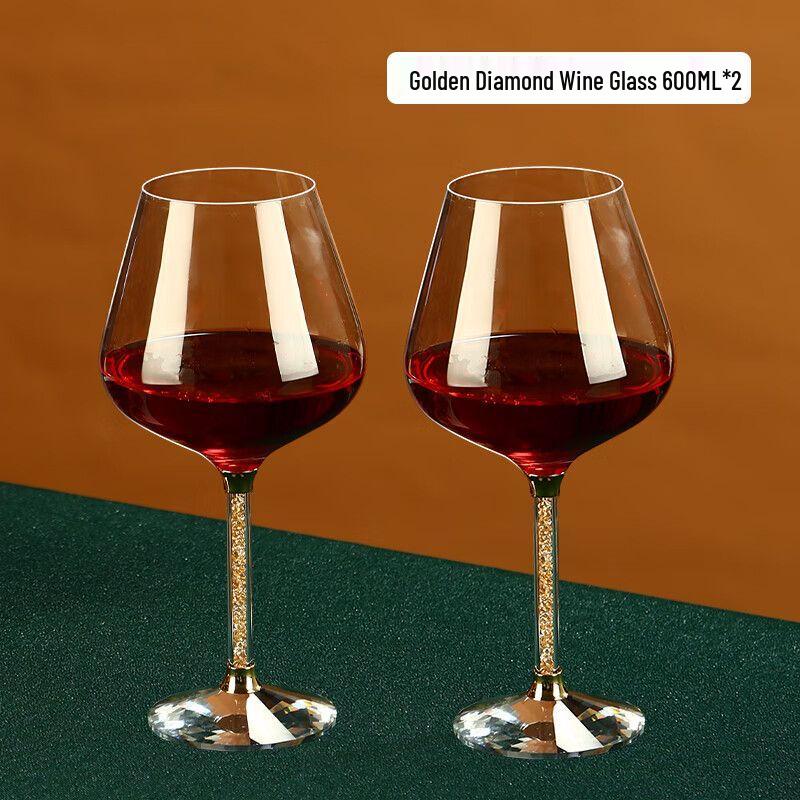 Роскошный набор: бокалы для вина и декантер из хрусталя