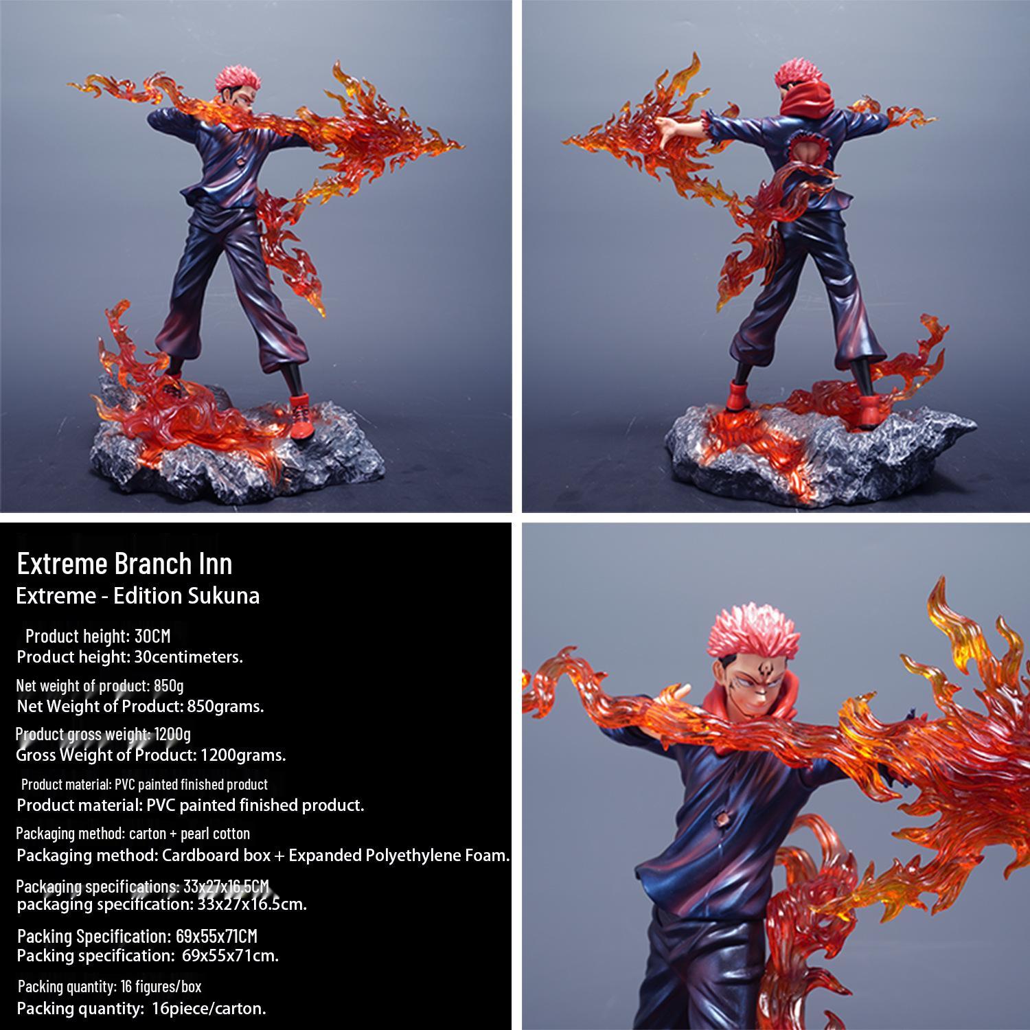 Jujutsu Kaisen Desktop Figures: Sukuna, Gojo, Itadori, Okkotsu