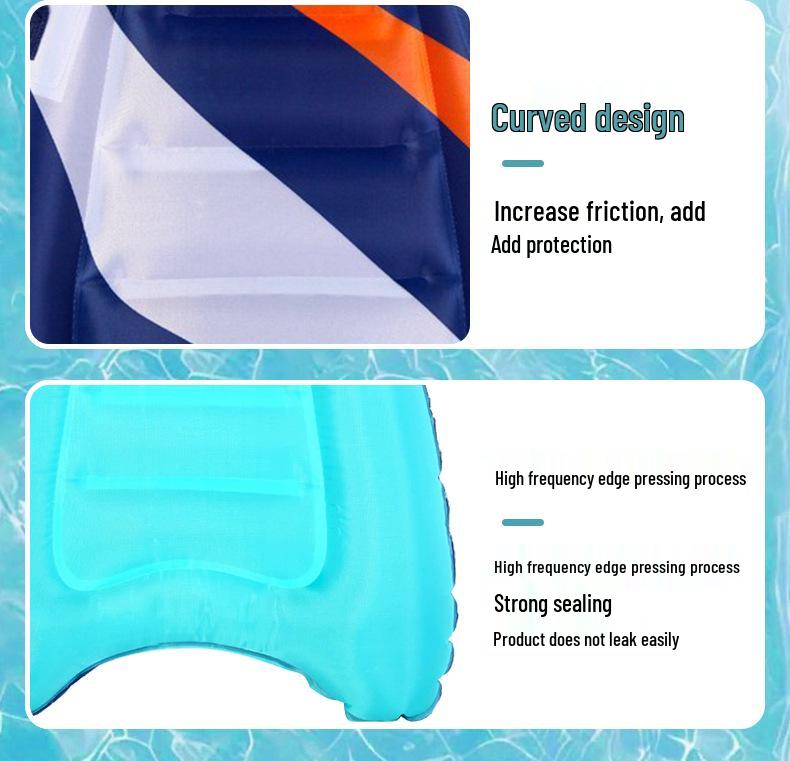 Lightweight Inflatable Surfboard & Kickboard for Kids - Ideal for Swimming and Water Sports
