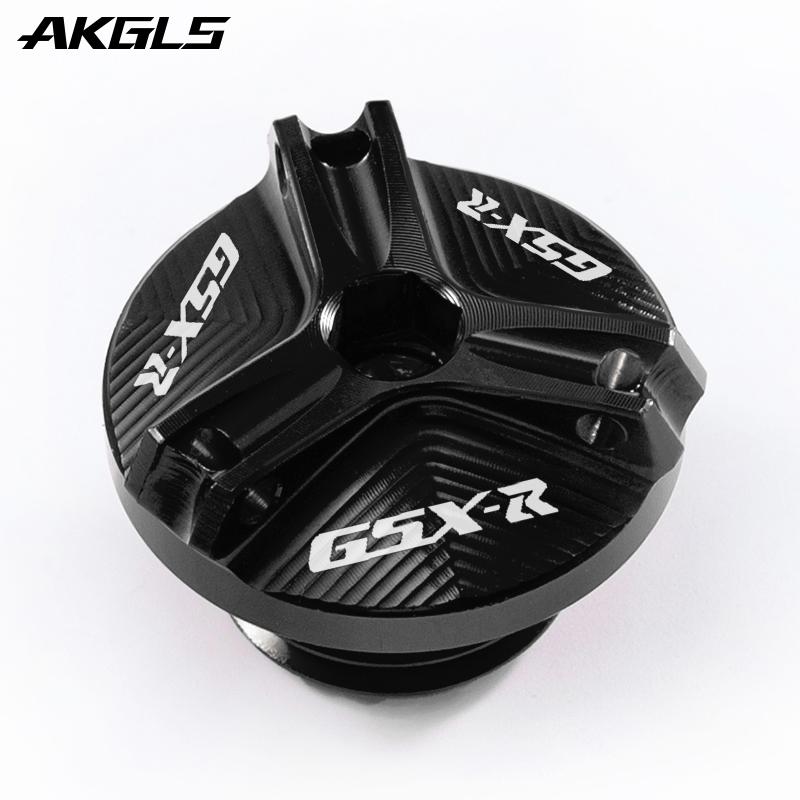 For Suzuki GSXR GSX-R 600 750 1000 1000 R/X Gsx-r1000 Accessories Front Brake Fluid Cap and Engine Oil Filler Cap Protection