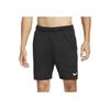 Nike Logo Print Casual Straight Leg Shorts Men shorts Black DD1888-010