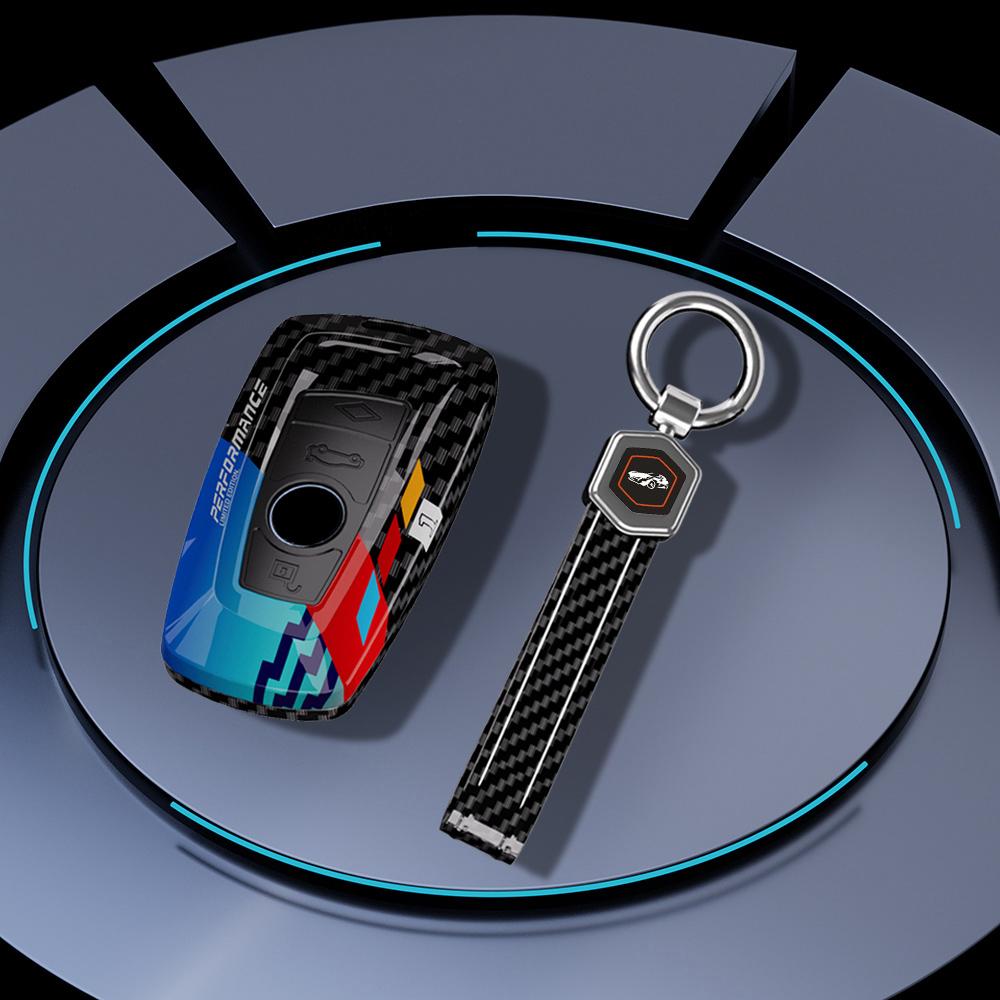 Abs Carbon Car Remote Key Case Cover Shell For Bmw 1 3 5 7 Series X1 X3 X4 X5 F10 F15 F16 F20 F30 F18 F25 M3 M4 E34 Accessories