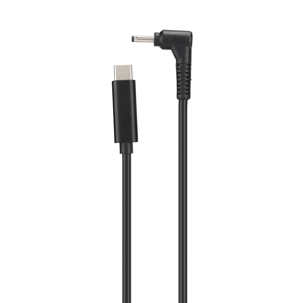 Pure Copper TYPEC Male To 3.0mm X 1.0mm DC Laptop Adapter Cable for Acer  Samsung   Ultrabook