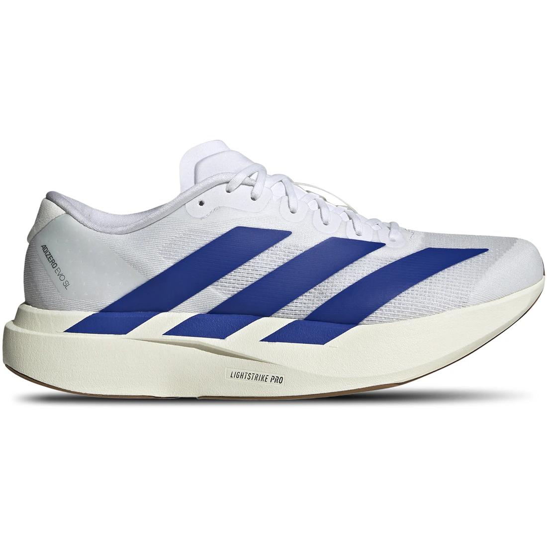 

Кроссовки adidas Adizero Evo SL Белые Королевский синий(JS4444) 38