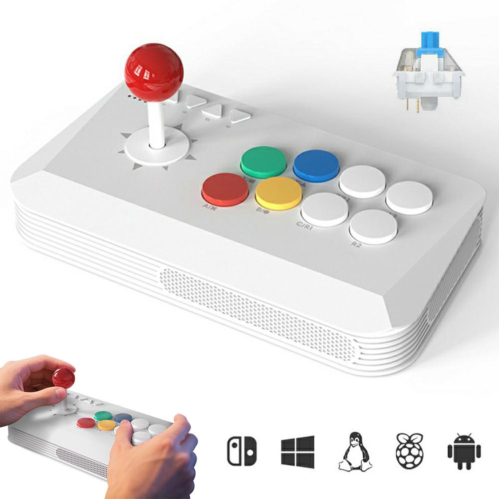 

DATA FROG Y5A Контролер-джойстик для файтингів Провідний/Бездротовий 2,4 ГГц/Сумісний з Bluetooth Аркадна ігрова станція A