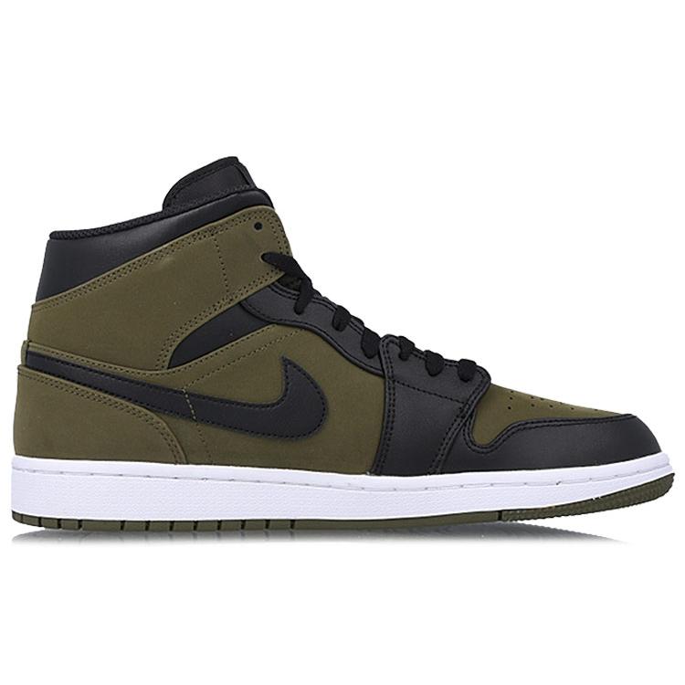 Jordan 1 Tela Oliva Medio 554724-301