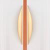 1PC Wardrobe Door Pulls Furniture Drawer Knob Handle Pulling Door Crescent Design Brass Handle Cupboard Shoe Cabinet