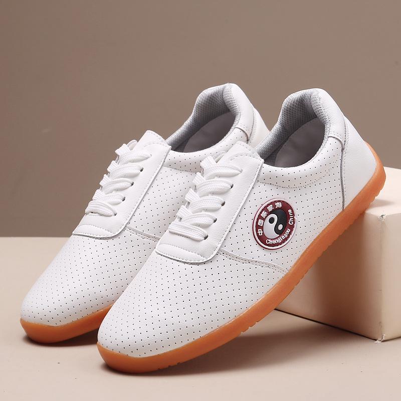 Jarní a podzimní nové boty s hovězí podrážkou, pánské všestranné, ležérní, pánské boty pro každodenní sporty, boty na tai chi, prodyšné boty na bojová umění