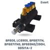 Zamiennik evert: blok zaworów czarny - typ b bp806, lc890s, bp887itn, bp887itns, bp889ns/390h, 885ita-2