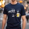Funny Friday Beer TShirt Weekday Drinking Beer Woman Man Casual Cotton Graphic T Shirts Creative Streetwear Camisetas Tops Tee