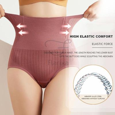 Culotte taille haute sans couture pour femmes, ventre plat, sous-vêtements modelants, confort post-partum, culotte abdominale