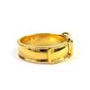 Hermes Scarf Ring Boucle Cellier Belt Motif Gold Women Used