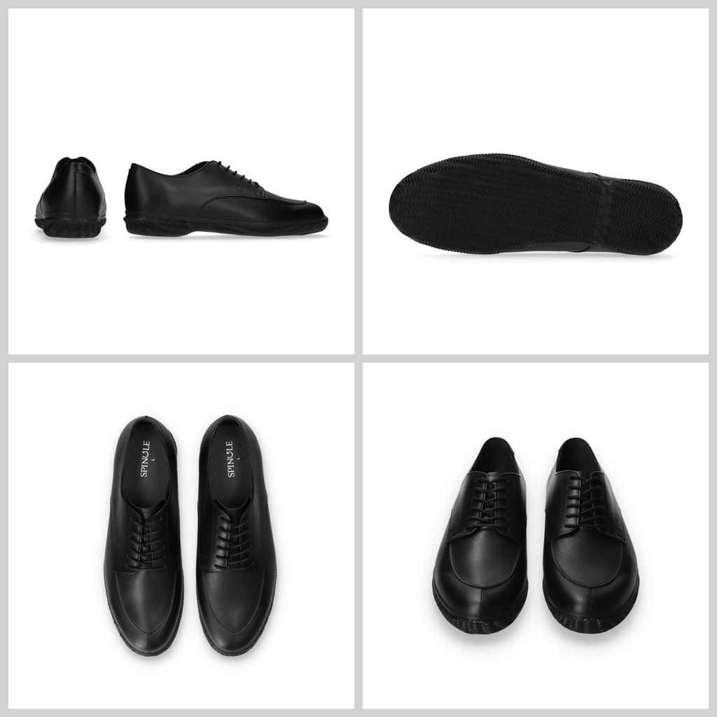 Spingle SP-6141 Black, Large (26.5cm) Men's Waterproof Business Sneakers