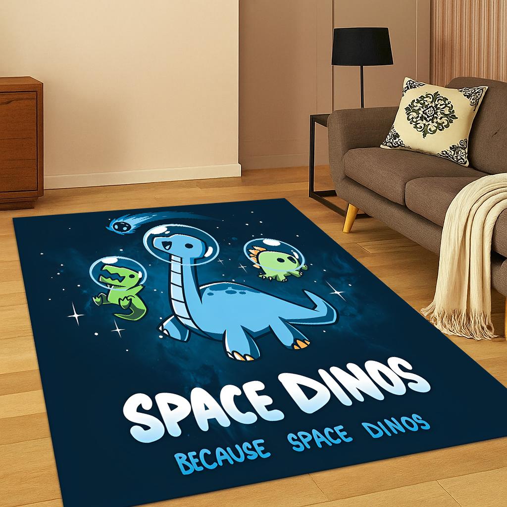 

Dinosauro carino Dino Cartoon Tappeto per camera da letto Soggiorno Divano Zerbino per la casa Decorazione della cucina 40x60cm