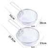 Stainless Steel Deep Frying with Handle Mesh Net Cooking Tools Food Colander Fry Basket Filter